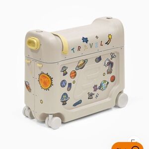 Stokke ride on suitcase and travel bed